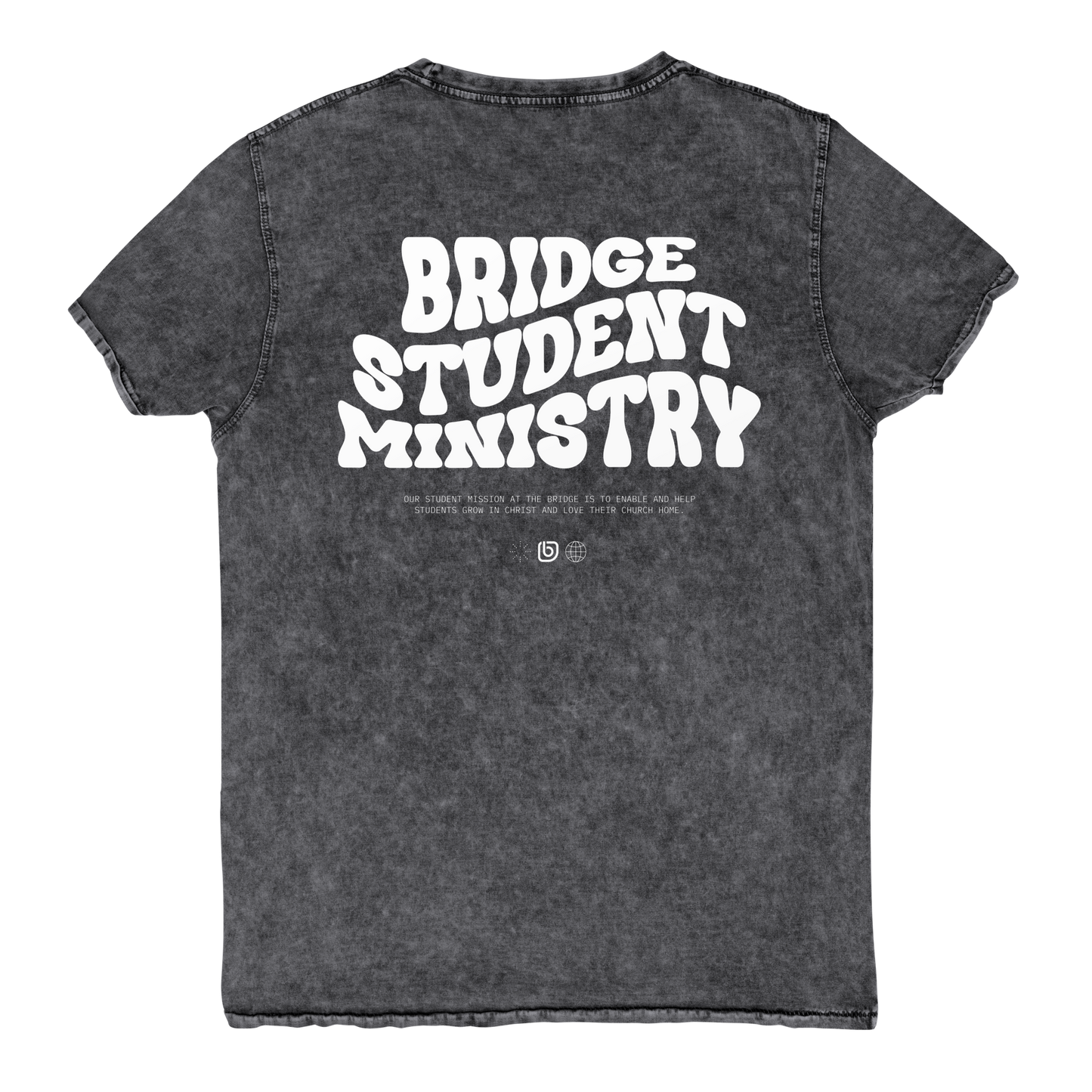 Bridge Students Acid-Washed T-Shirt