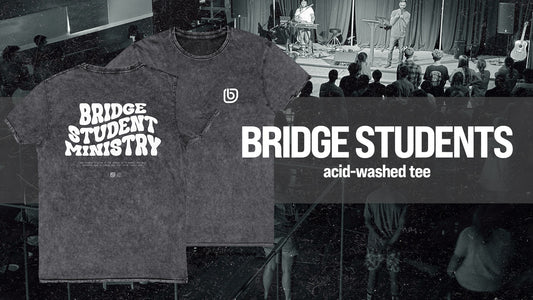 Bridge Students Acid-Washed T-Shirt