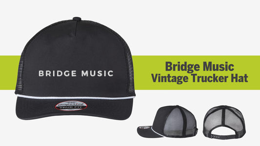 Bridge Music Vintage Trucker Hat